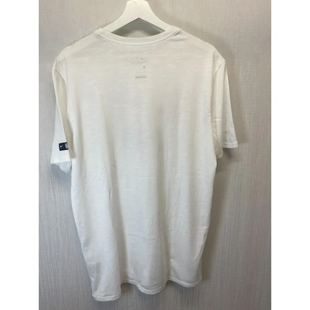 NEW The Nike Tee T-Shirt Men's Size L White Dri-Fit Athleisure Casual